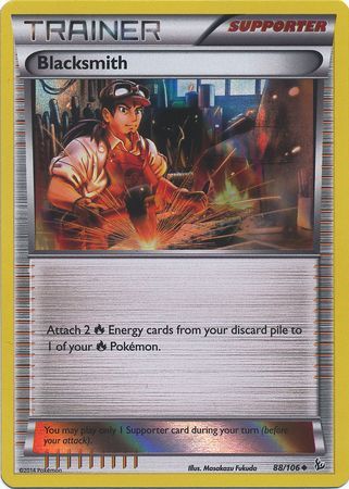 Blacksmith (88/106) (Sheen Holo Pyroar Collection Exclusive) [XY: Flashfire] | Good Games Morley