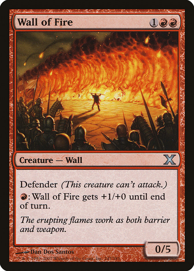 Wall of Fire [Tenth Edition] | Good Games Morley