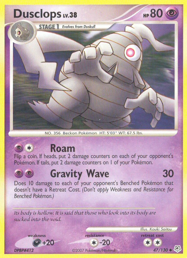 Dusclops (47/130) [Diamond & Pearl: Base Set] | Good Games Morley