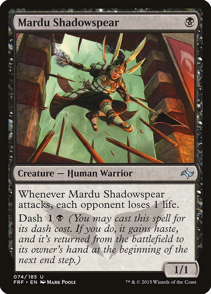 Mardu Shadowspear [Fate Reforged] | Good Games Morley