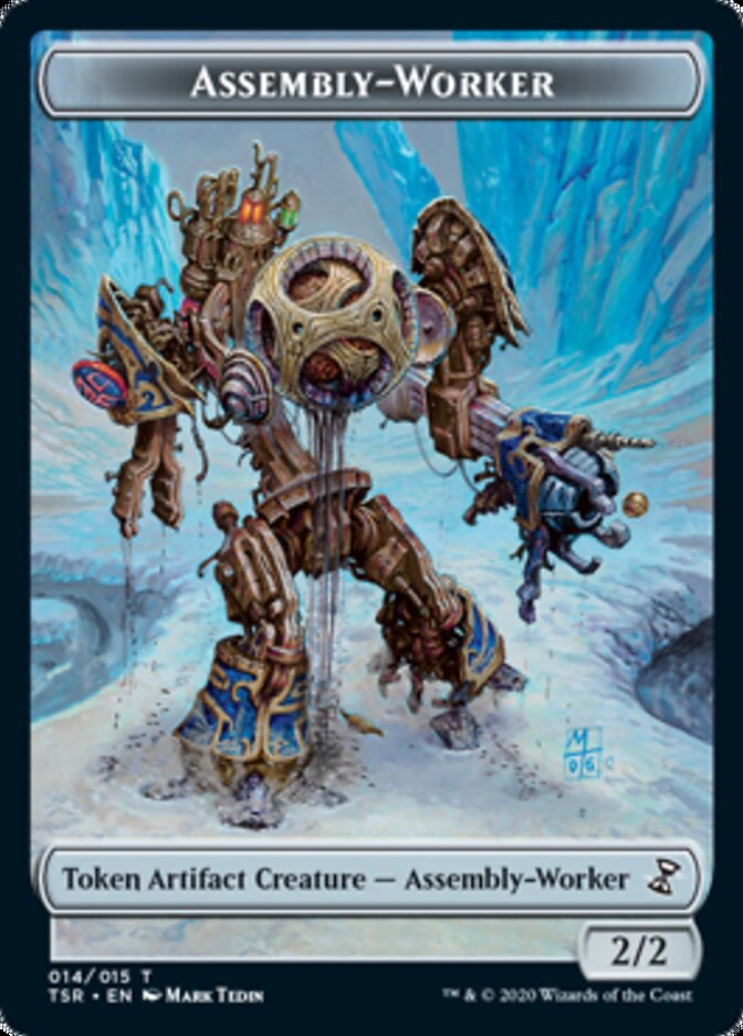 Assembly-Worker Token [Time Spiral Remastered Tokens] | Good Games Morley