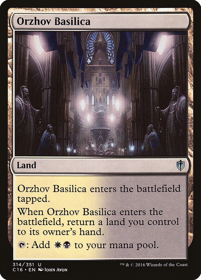 Orzhov Basilica [Commander 2016] | Good Games Morley