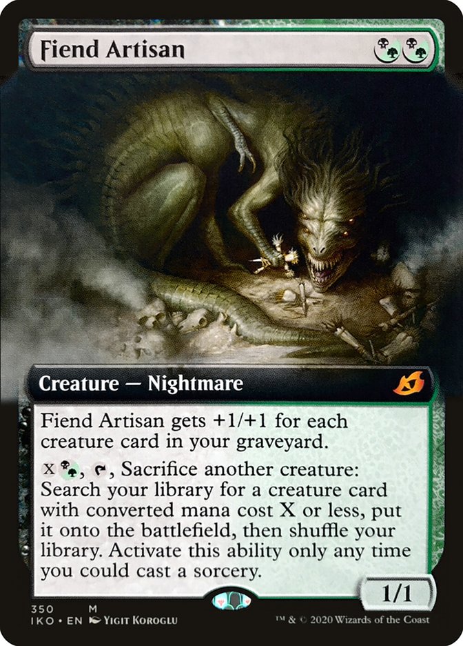 Fiend Artisan (Extended Art) [Ikoria: Lair of Behemoths] | Good Games Morley