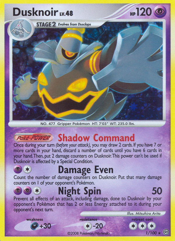 Dusknoir (1/100) [Diamond & Pearl: Stormfront] | Good Games Morley