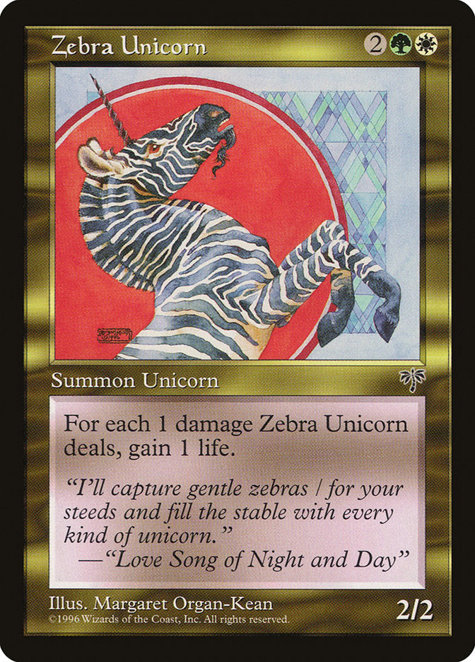 Zebra Unicorn [Mirage] | Good Games Morley