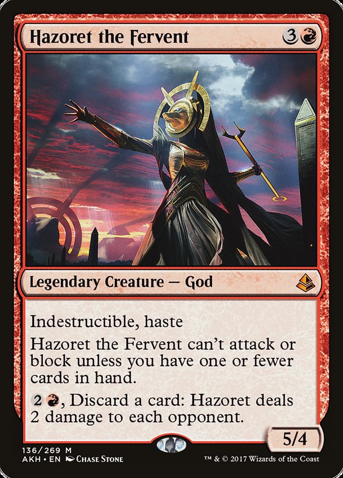Hazoret the Fervent [Amonkhet] | Good Games Morley