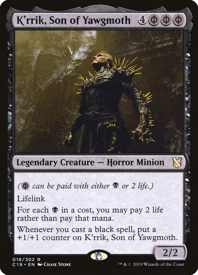 K'rrik, Son of Yawgmoth [Commander 2019] | Good Games Morley