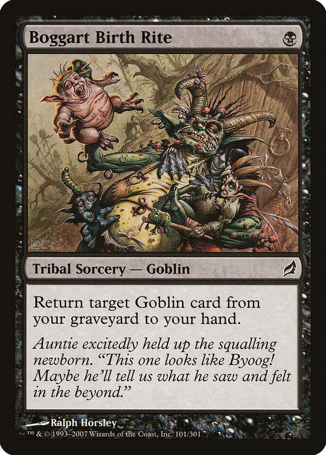 Boggart Birth Rite [Lorwyn] | Good Games Morley