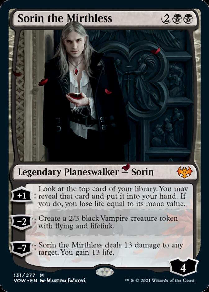 Sorin the Mirthless [Innistrad: Crimson Vow] | Good Games Morley