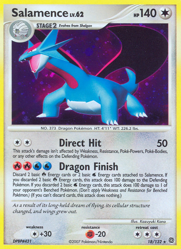 Salamence (18/132) [Diamond & Pearl: Secret Wonders] | Good Games Morley