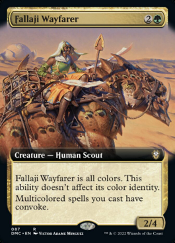 Fallaji Wayfarer (Extended Art) [Dominaria United Commander] | Good Games Morley