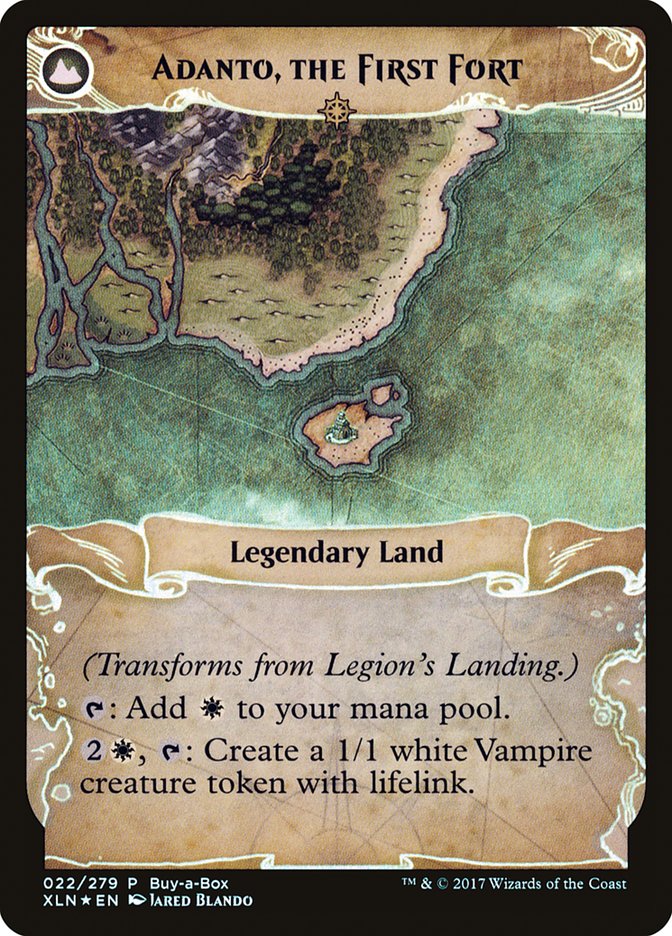 Legion's Landing // Adanto, the First Fort (Buy-A-Box) [Ixalan Treasure Chest] | Good Games Morley