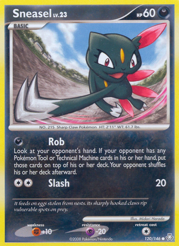 Sneasel (120/146) [Diamond & Pearl: Legends Awakened] | Good Games Morley