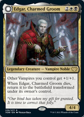 Edgar, Charmed Groom // Edgar Markov's Coffin [Innistrad: Crimson Vow] | Good Games Morley