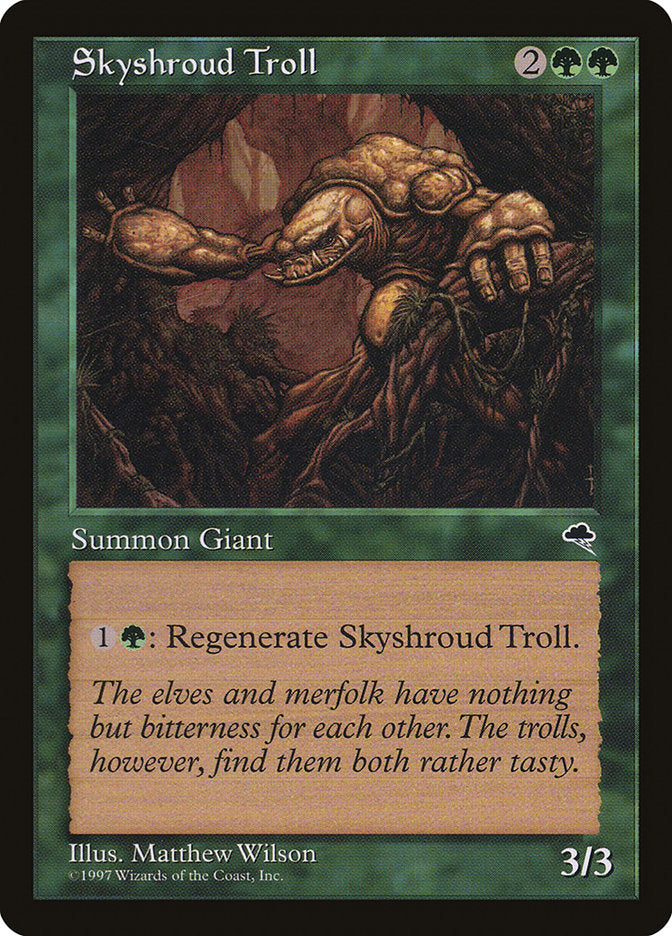Skyshroud Troll [Tempest] | Good Games Morley