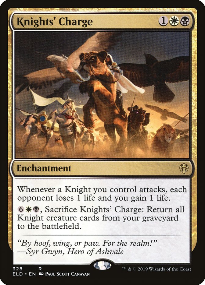 Knights' Charge [Throne of Eldraine] | Good Games Morley