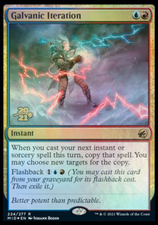 Galvanic Iteration [Innistrad: Midnight Hunt Prerelease Promos] | Good Games Morley