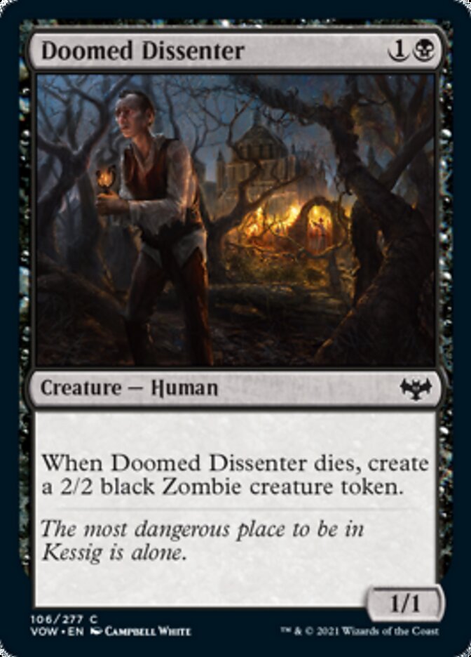 Doomed Dissenter [Innistrad: Crimson Vow] | Good Games Morley