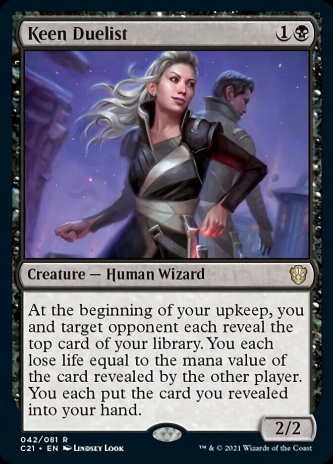 Keen Duelist [Commander 2021] | Good Games Morley