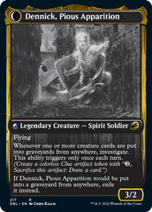 Dennick, Pious Apprentice // Dennick, Pious Apparition [Innistrad: Double Feature] | Good Games Morley