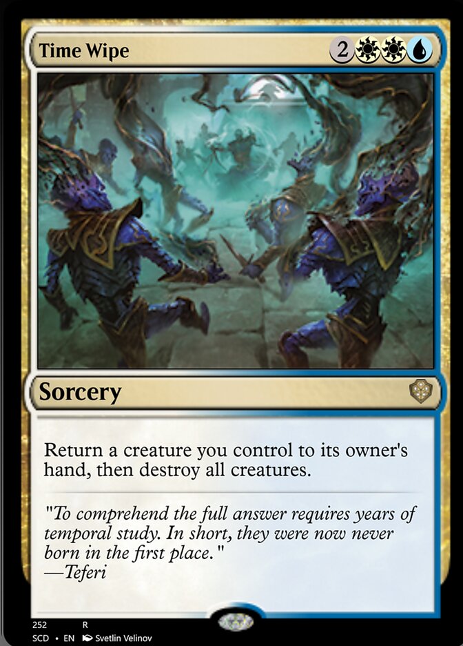 Time Wipe [Starter Commander Decks] | Good Games Morley
