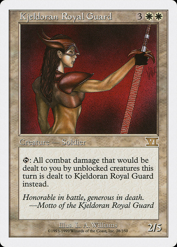 Kjeldoran Royal Guard [Classic Sixth Edition] | Good Games Morley