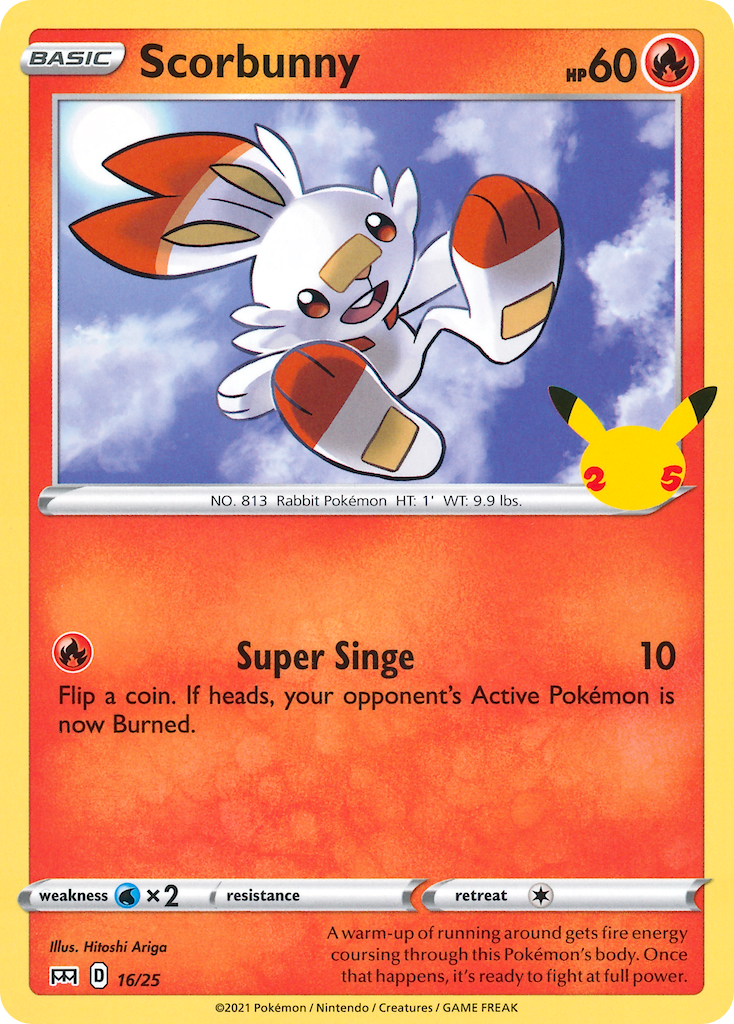 Scorbunny (16/25) [McDonald's 25th Anniversary] | Good Games Morley