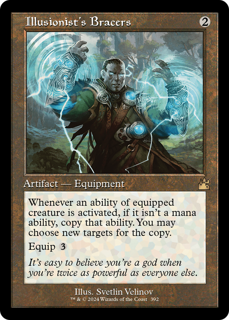 Illusionist's Bracers (Retro Frame) [Ravnica Remastered] | Good Games Morley