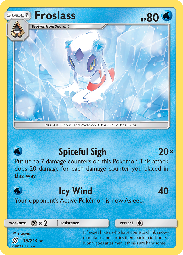 Froslass (38/236) [Sun & Moon: Unified Minds] | Good Games Morley
