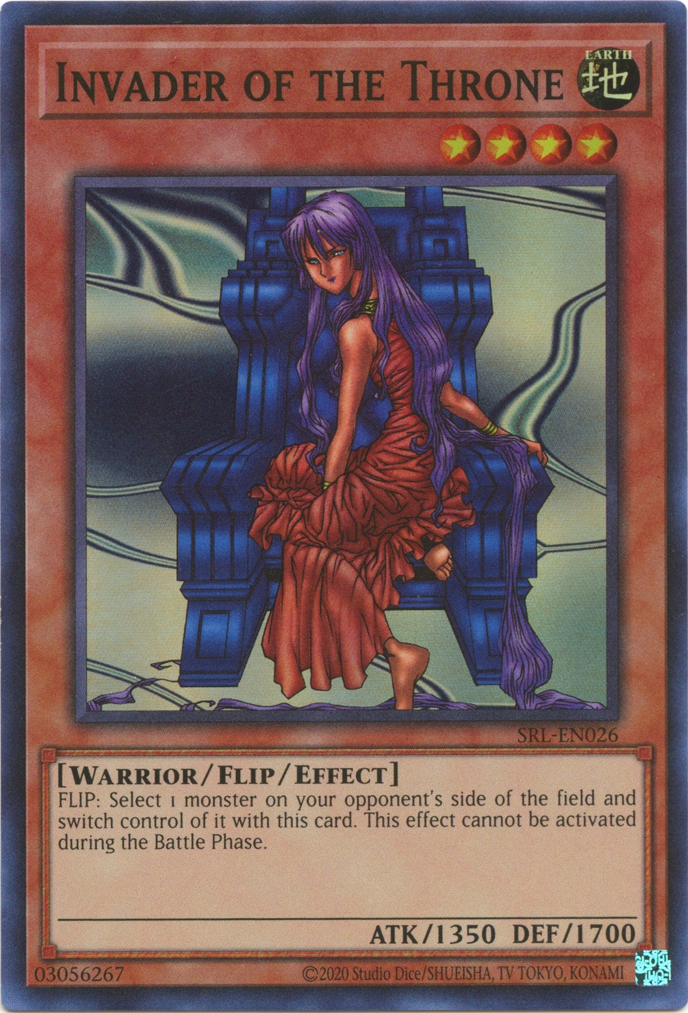 Invader of the Throne (25th Anniversary) [SRL-EN026] Super Rare | Good Games Morley
