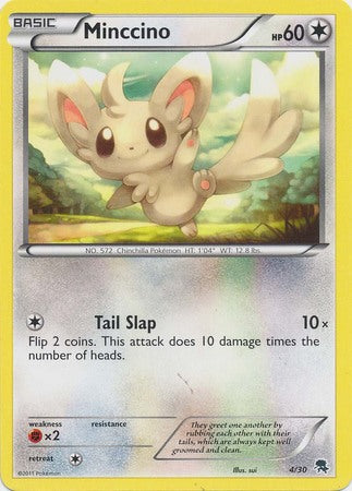 Minccino (4/30) [Black & White: Trainer Kit - Zoroark] | Good Games Morley