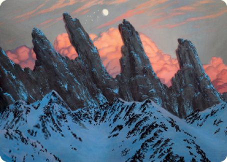 Mountain (275) Art Card [Dungeons & Dragons: Adventures in the Forgotten Realms Art Series] | Good Games Morley