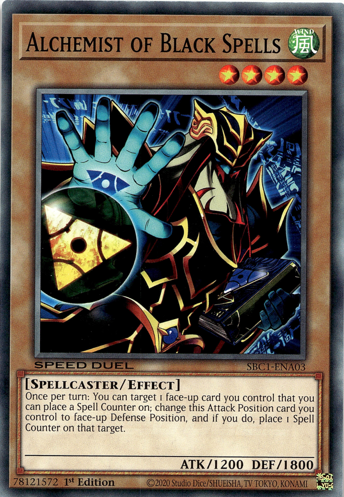 Alchemist of Black Spells [SBC1-ENA03] Common | Good Games Morley