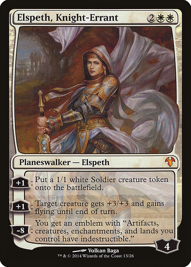 Elspeth, Knight-Errant [Modern Event Deck 2014] | Good Games Morley