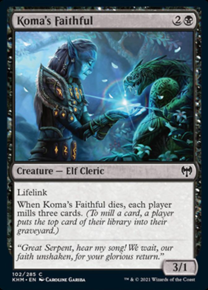 Koma's Faithful [Kaldheim] | Good Games Morley