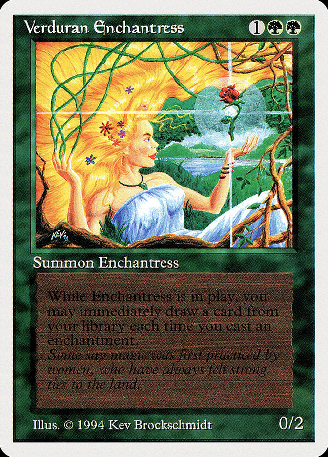 Verduran Enchantress [Summer Magic / Edgar] | Good Games Morley