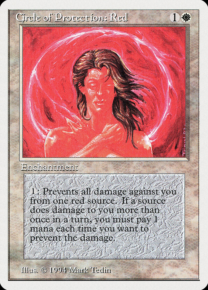 Circle of Protection: Red [Summer Magic / Edgar] | Good Games Morley