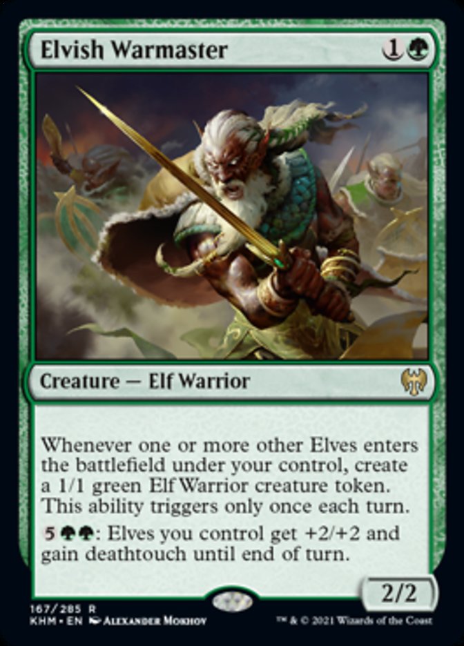 Elvish Warmaster [Kaldheim] | Good Games Morley