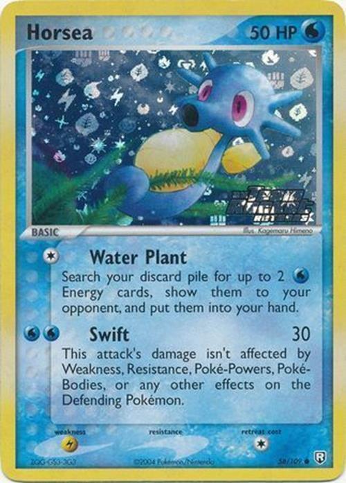 Horsea (58/109) (Stamped) [EX: Team Rocket Returns] | Good Games Morley