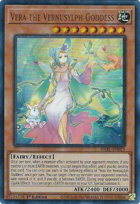 Vera the Vernusylph Goddess [DABL-EN025] Ultra Rare | Good Games Morley