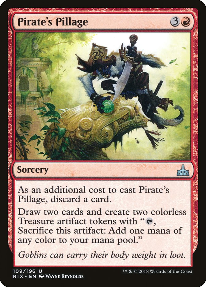 Pirate's Pillage [Rivals of Ixalan] | Good Games Morley