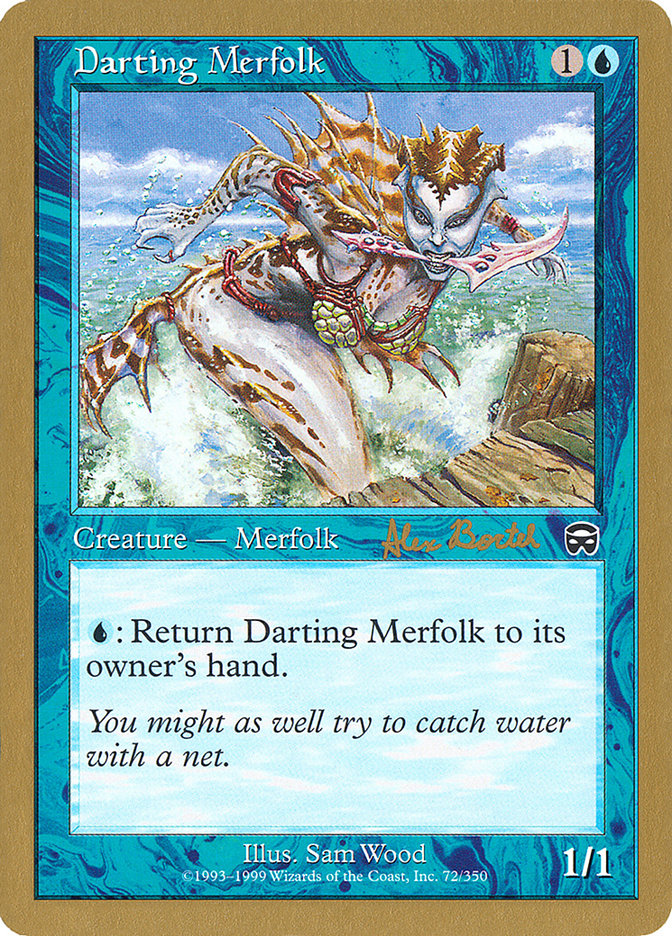 Darting Merfolk (Alex Borteh) [World Championship Decks 2001] | Good Games Morley