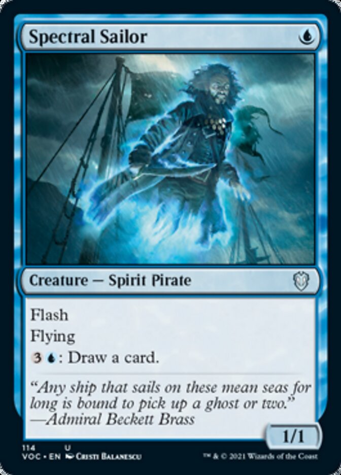 Spectral Sailor [Innistrad: Crimson Vow Commander] | Good Games Morley
