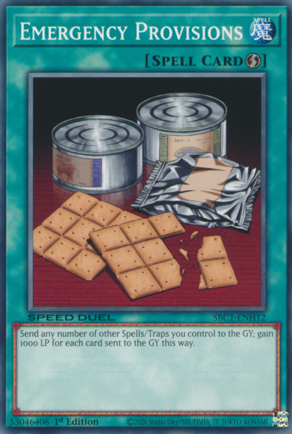 Emergency Provisions [SBC1-ENH12] Common | Good Games Morley