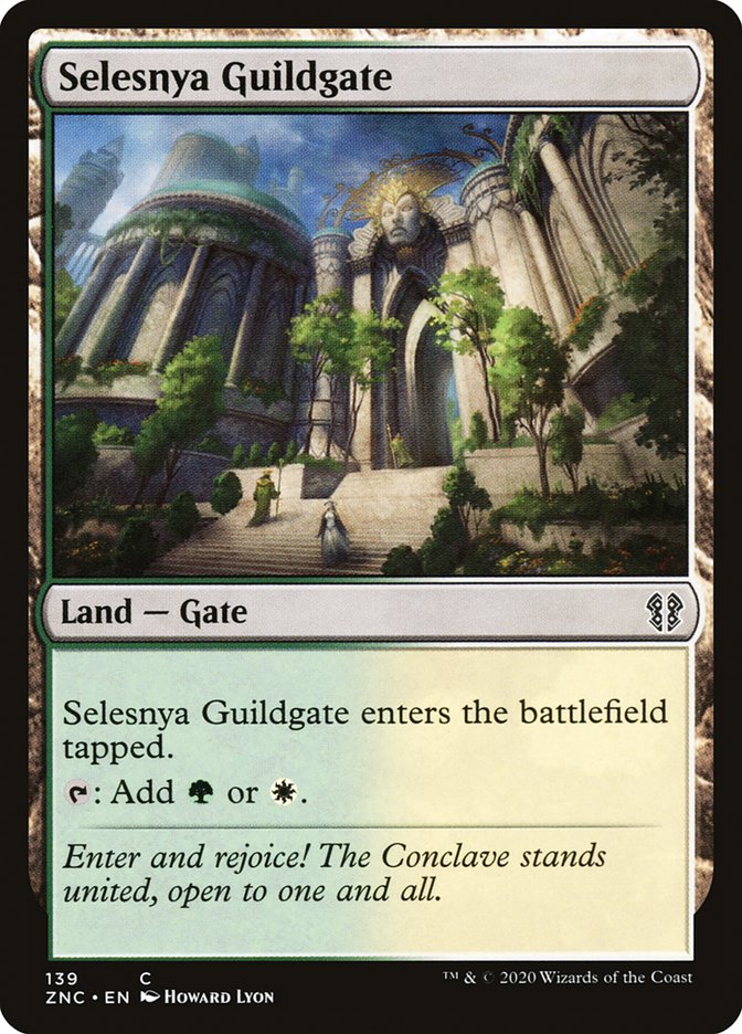Selesnya Guildgate [Zendikar Rising Commander] | Good Games Morley