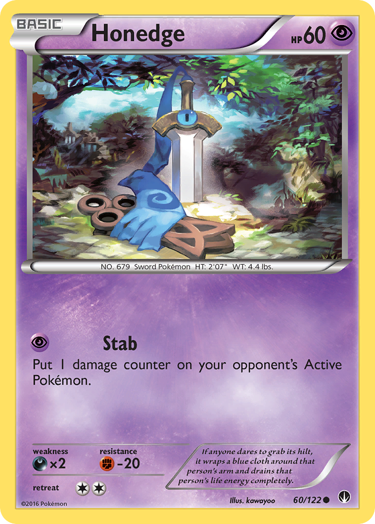 Honedge (60/122) [XY: BREAKpoint] | Good Games Morley