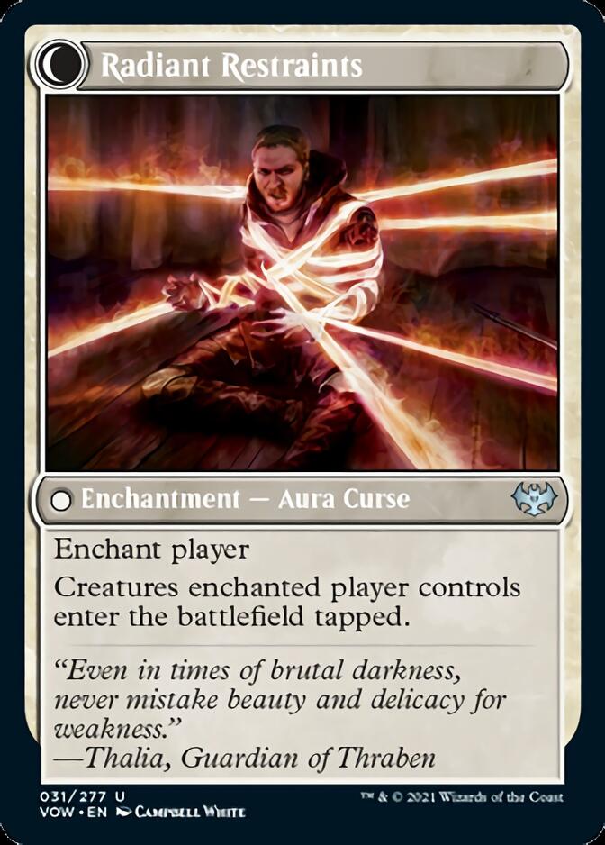 Radiant Grace // Radiant Restraints [Innistrad: Crimson Vow] | Good Games Morley