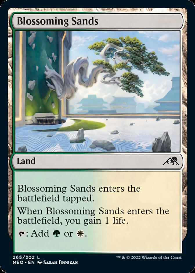 Blossoming Sands [Kamigawa: Neon Dynasty] | Good Games Morley