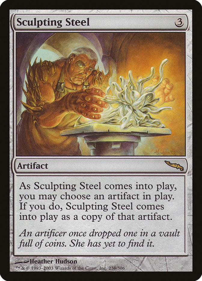 Sculpting Steel [Mirrodin] | Good Games Morley