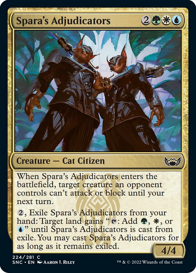 Spara's Adjudicators [Streets of New Capenna] | Good Games Morley